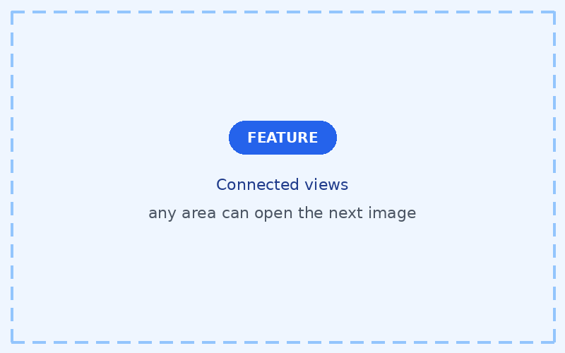 Placeholder image — replace with a real graphic: connected views path diagram
